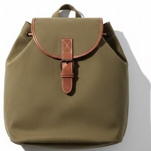 Smith and Hawken Stylish Olive canvas backpack